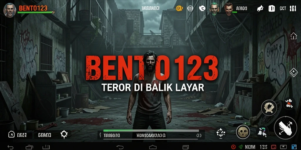 Tampilan gameplay <strong>BENTO123</strong> yang menakutkan dan mendebarkan.