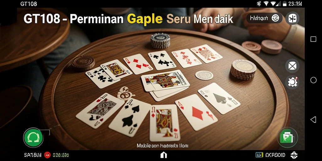 Tampilan gameplay seru dan interaktif dari GT108.