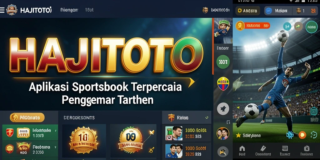 Tampilan gameplay Sportsbook HAJITOTO yang menarik dan interaktif.