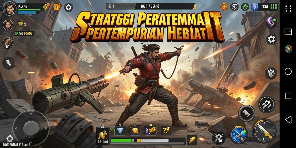 Tangkapan layar utama KG778 menampilkan pertempuran strategi yang mendebarkan.