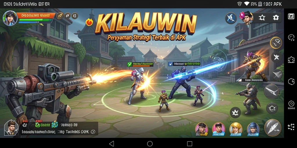 Tampilan gameplay menarik dari KILAUWIN yang penuh strategi.