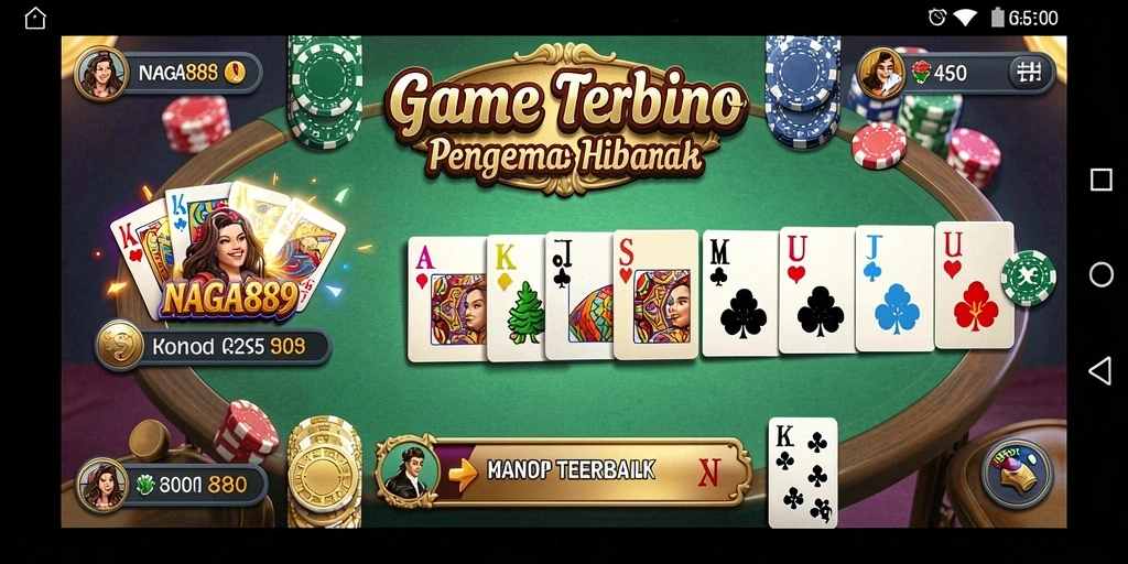 Tampilan gameplay seru di NAGA889 dengan aksi Domino yang mendebarkan.