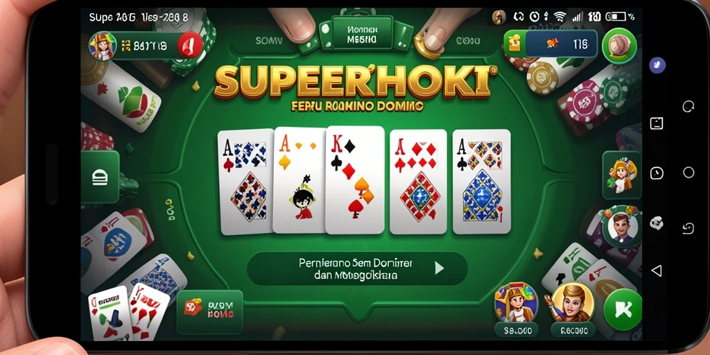 Gameplay menarik dari SUPERHOKI dalam permainan Domino.