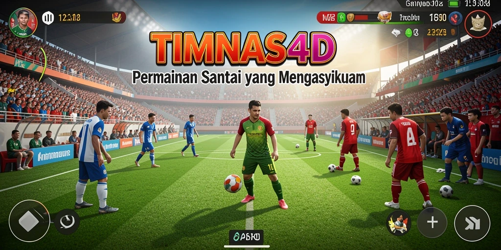 Gameplay seru dan menantang di TIMNAS4D.